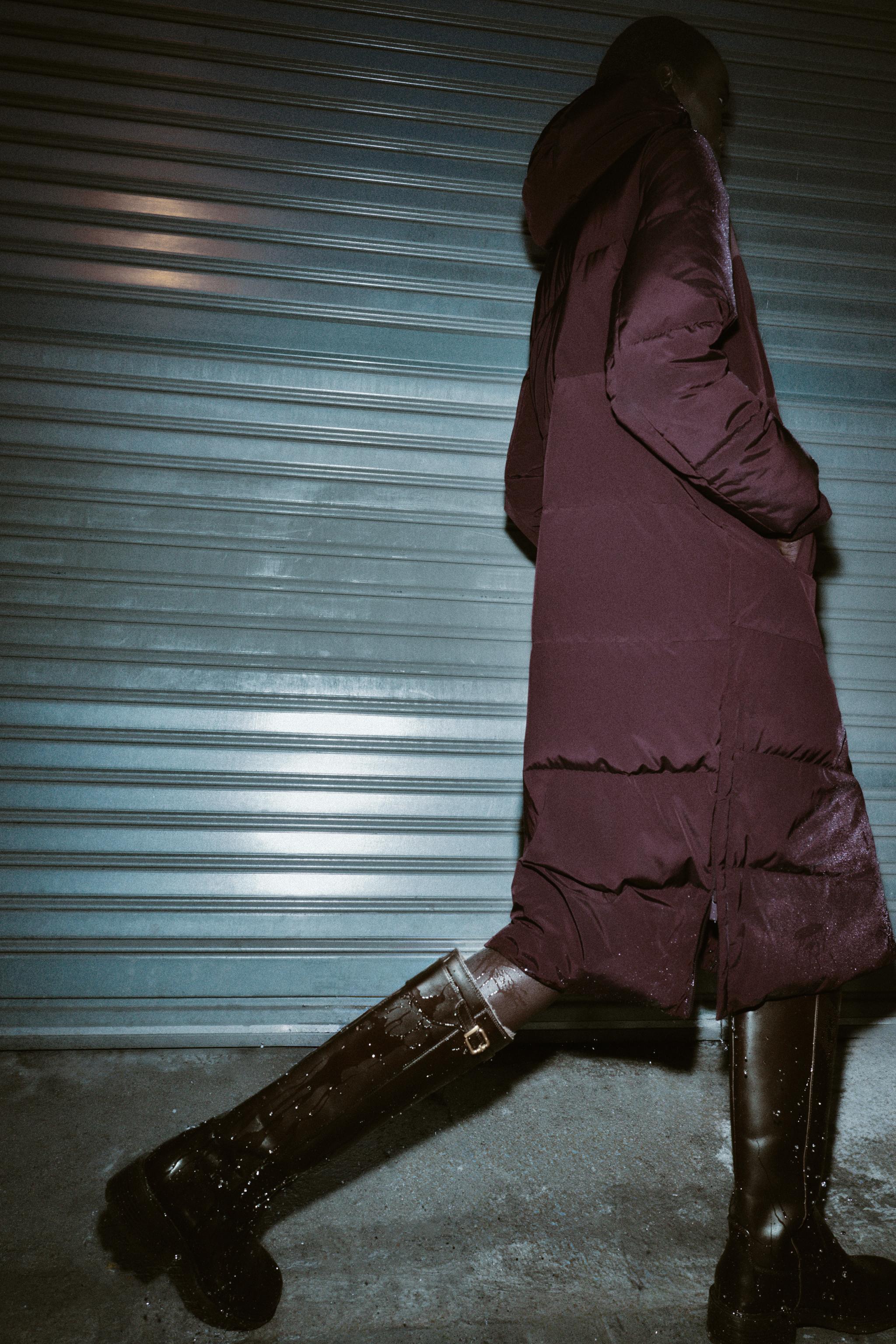 BUCKLED WATER REPELLENT LEATHER BOOTS